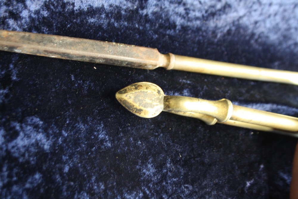 Set of fire Victorian tools View II