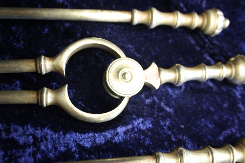 Set of fire Victorian tools View III