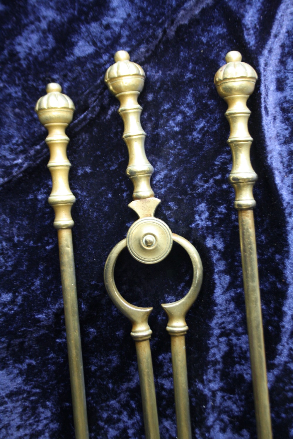 Set of fire Victorian tools View IV