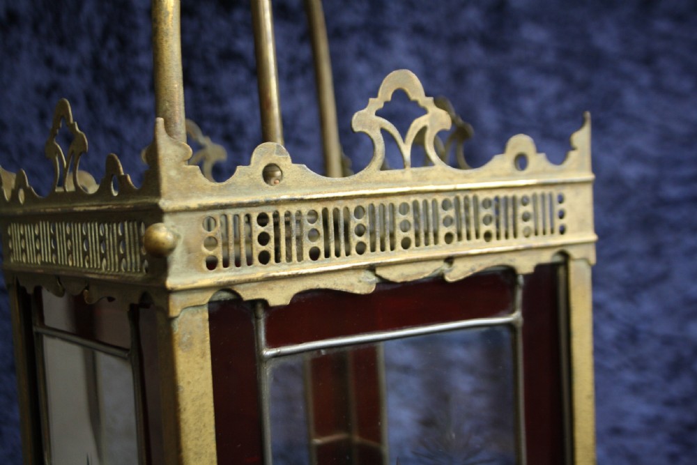 Edwardian hall lantern  View VIII