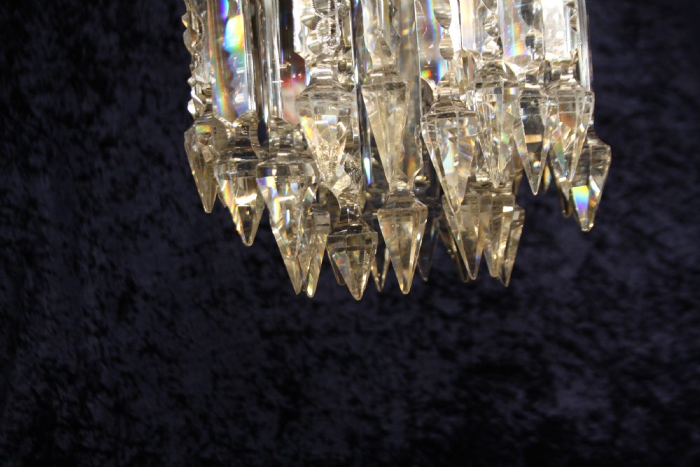 Early 20th century lustre chandelier View IV