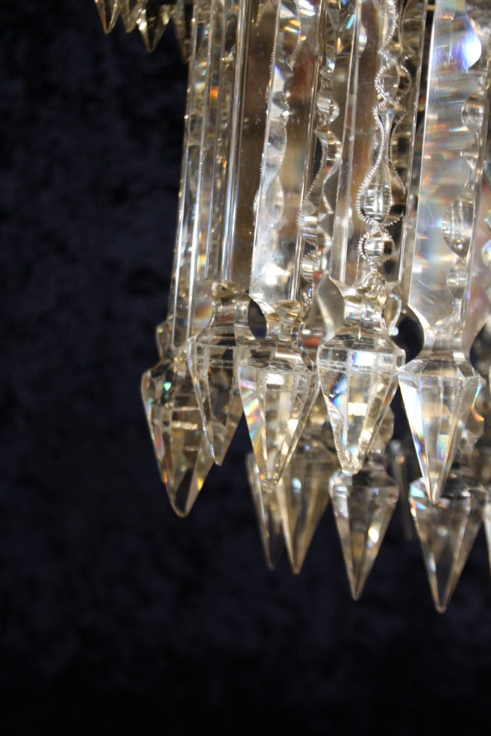 Early 20th century lustre chandelier View VII