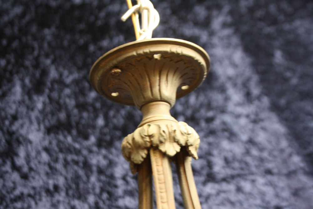 Early 20th century French bead chandelier View II