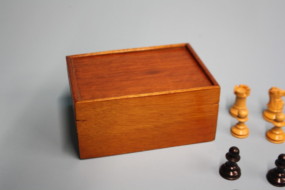 Early 20th century chess set View VI