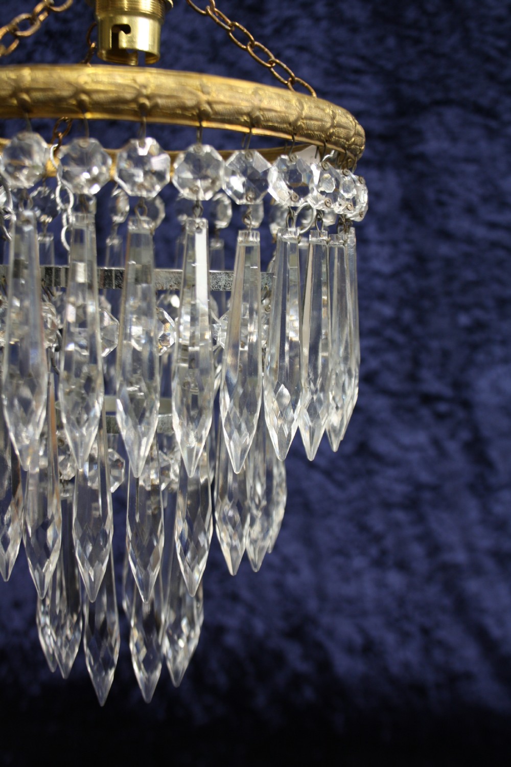 Pair of Early 20th century spike chandeliers View III