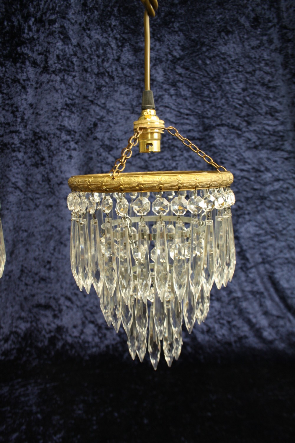 Pair of Early 20th century spike chandeliers View VII
