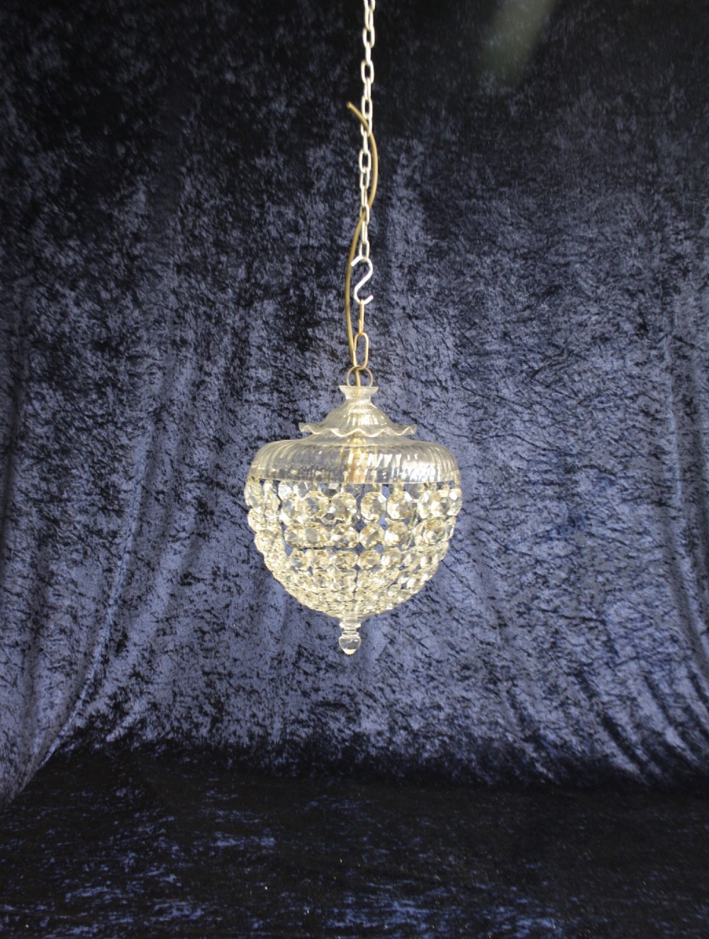 Early 20th century dome top chandelier