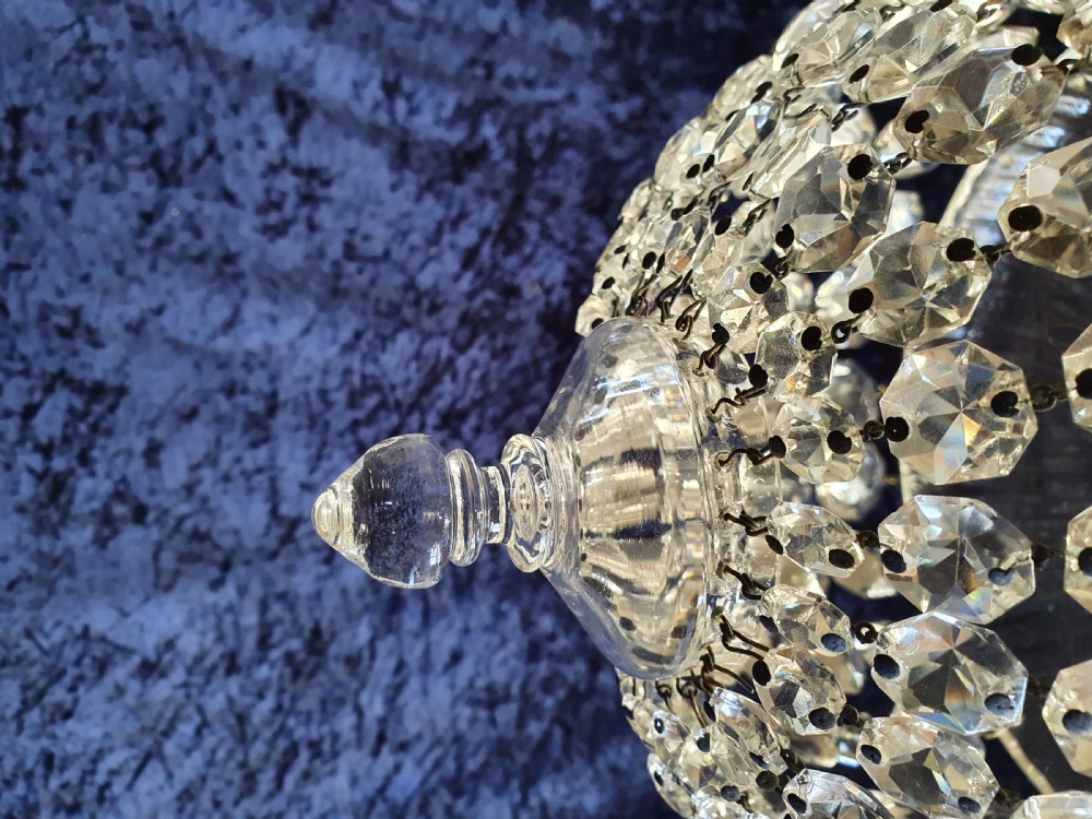 Early 20th century dome top chandelier View VIII