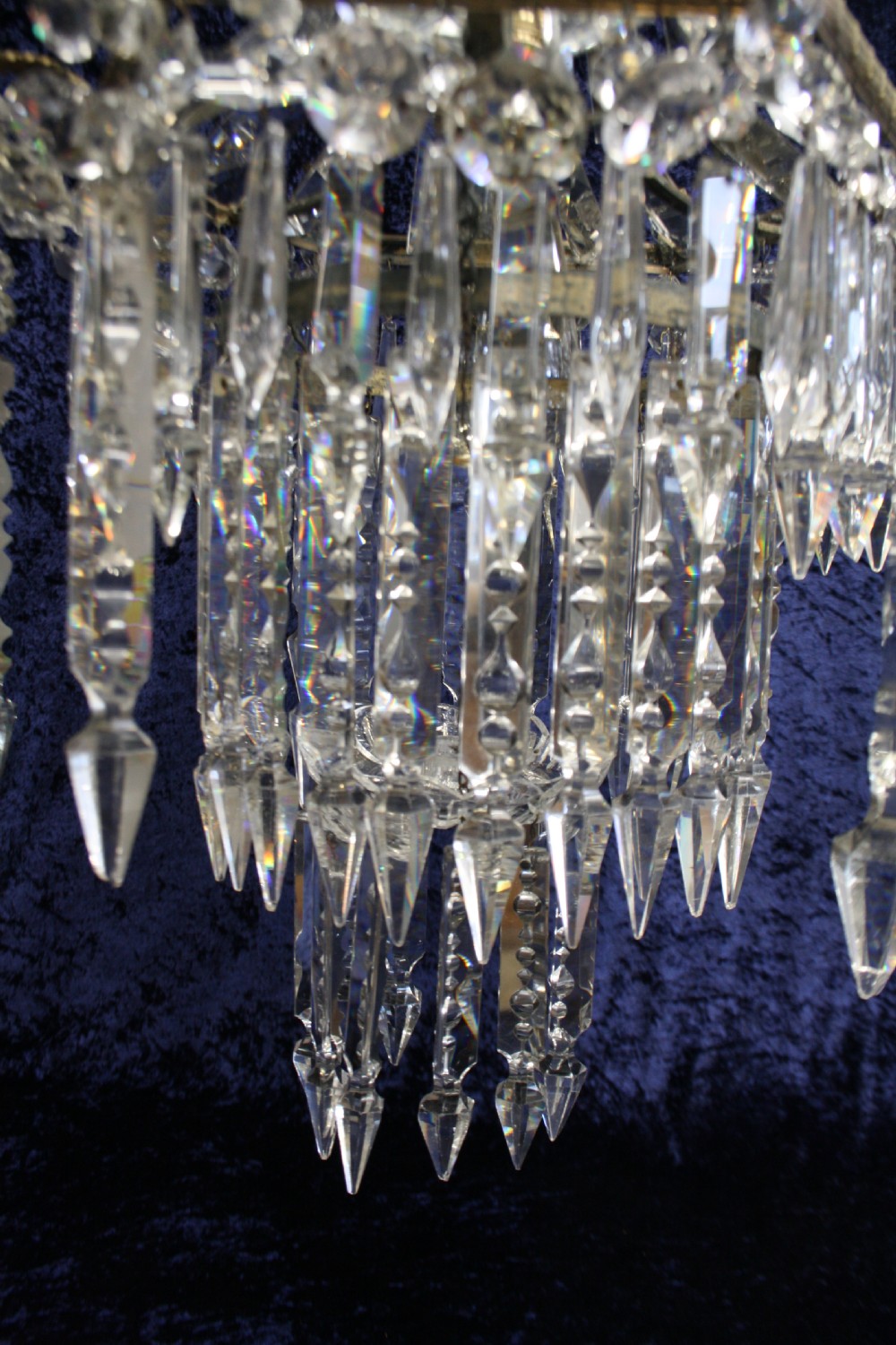 Early 20th century large lustre chandelier View VIII