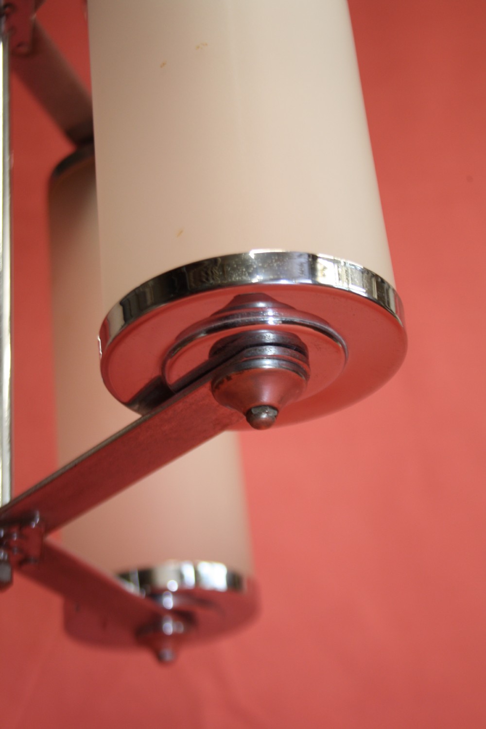 Chrome art deco light View V