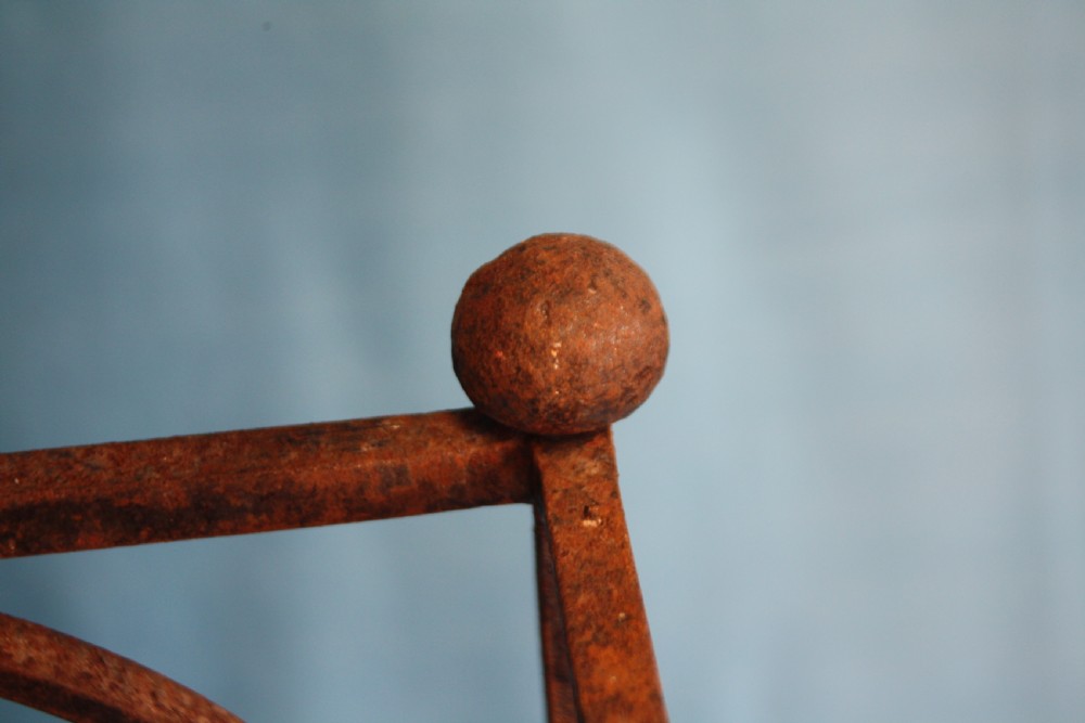 Early 20th century tall steel stick stand  View VII