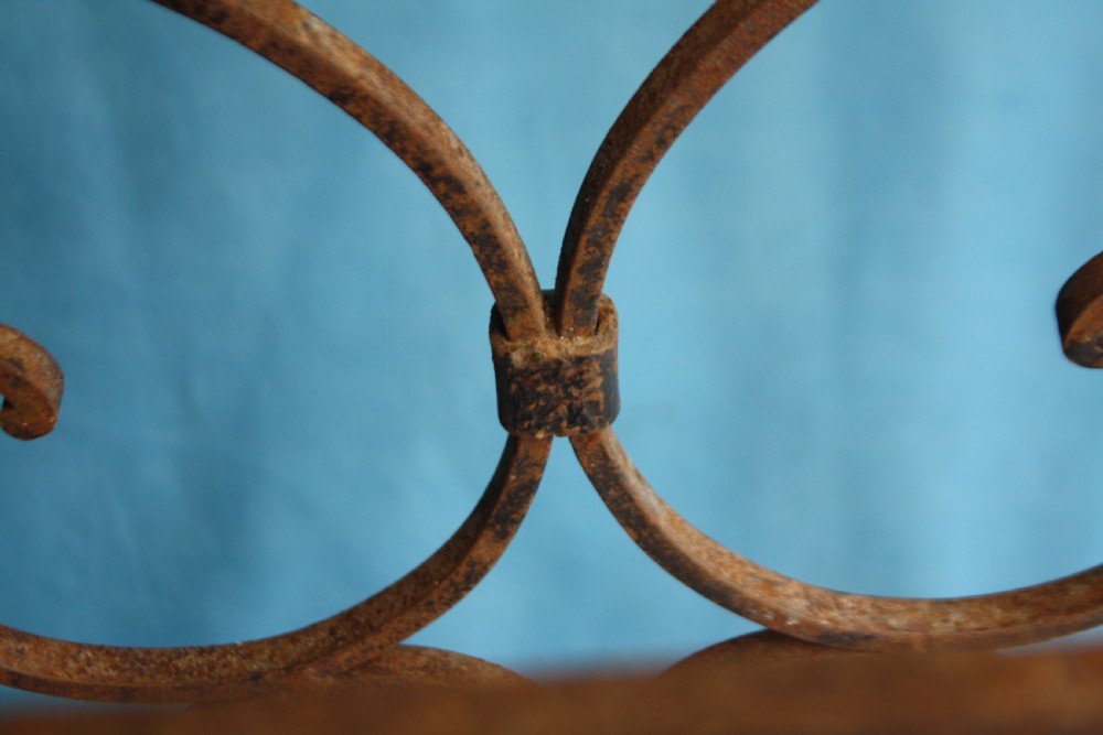 Early 20th century tall steel stick stand  View VIII