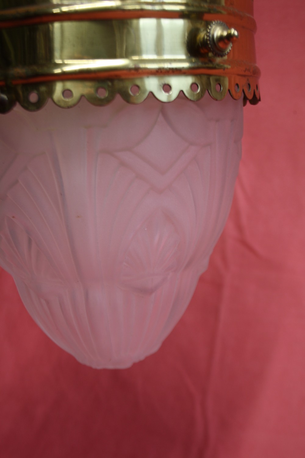 Round coronet top hall light View VII