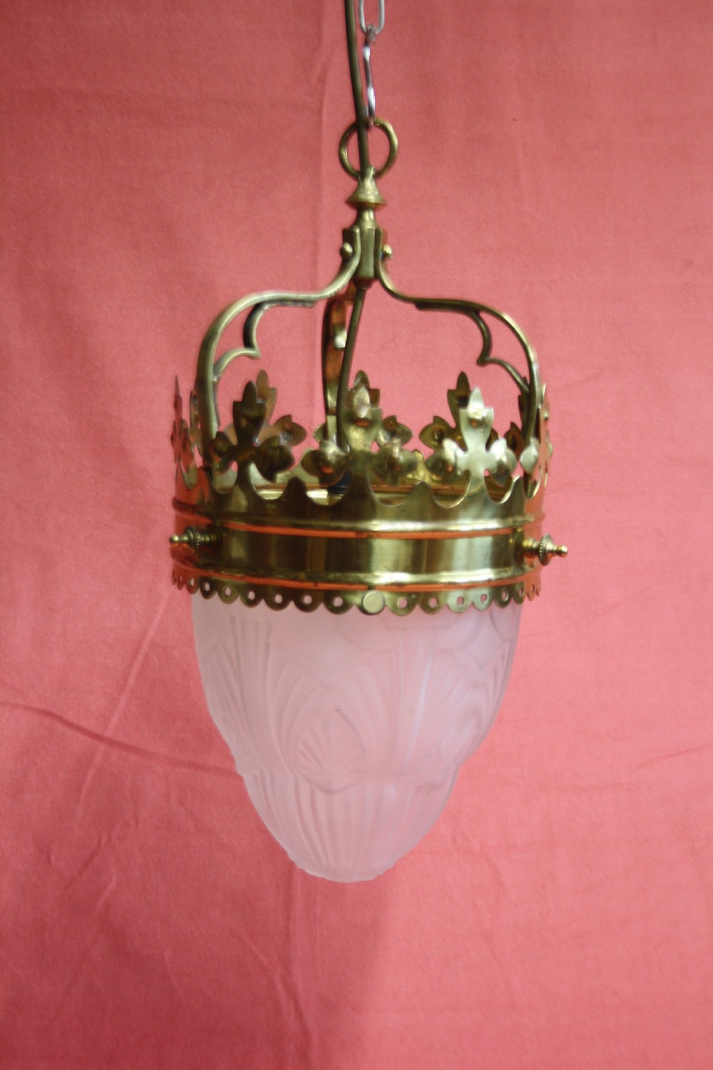 Round coronet top hall light View X