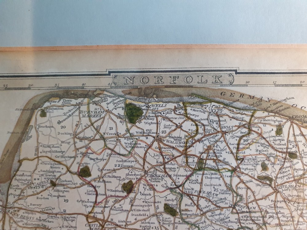 George lll map of Norfolk  View VI
