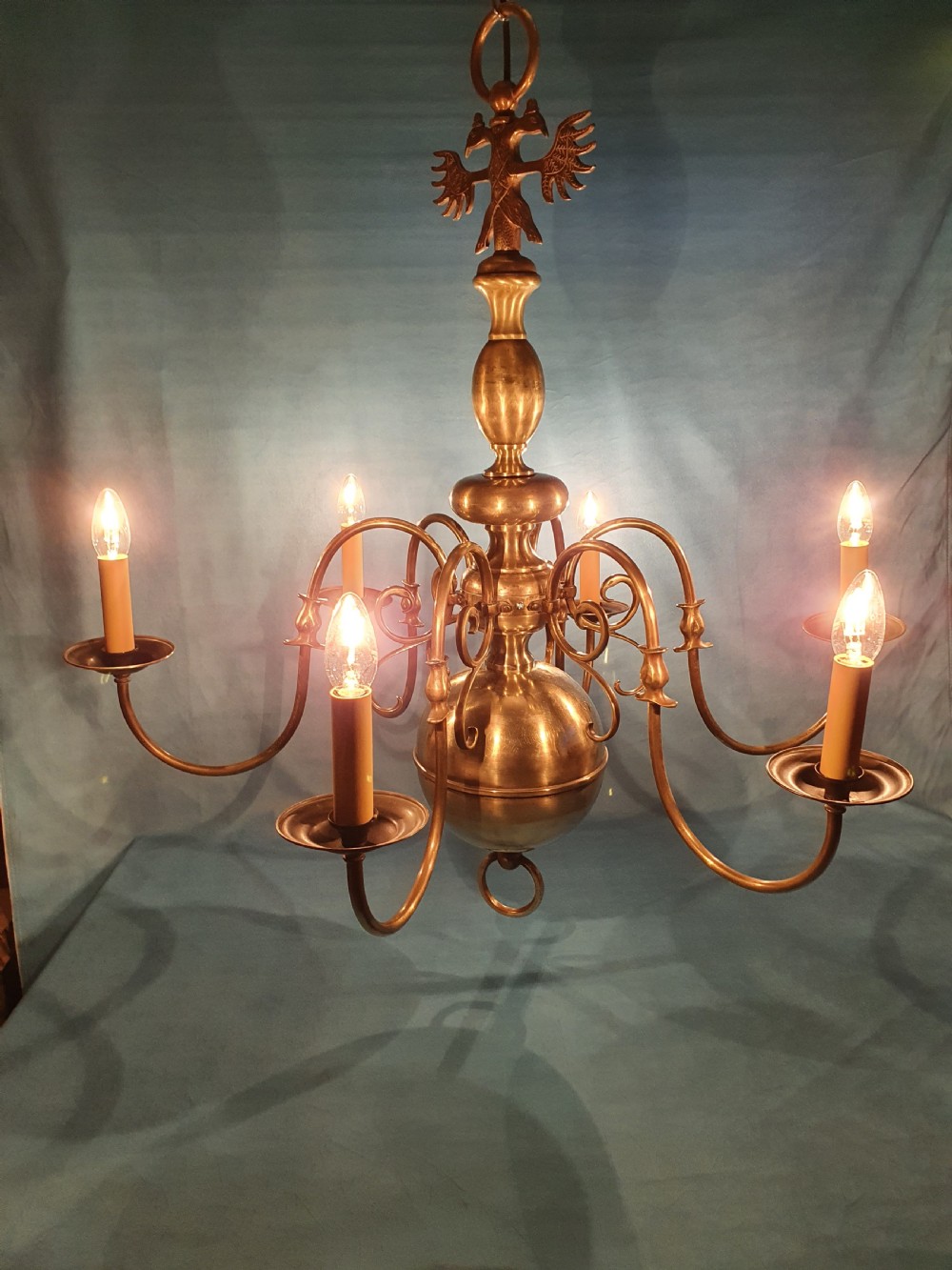 Medium sized Dutch style chandelier View II