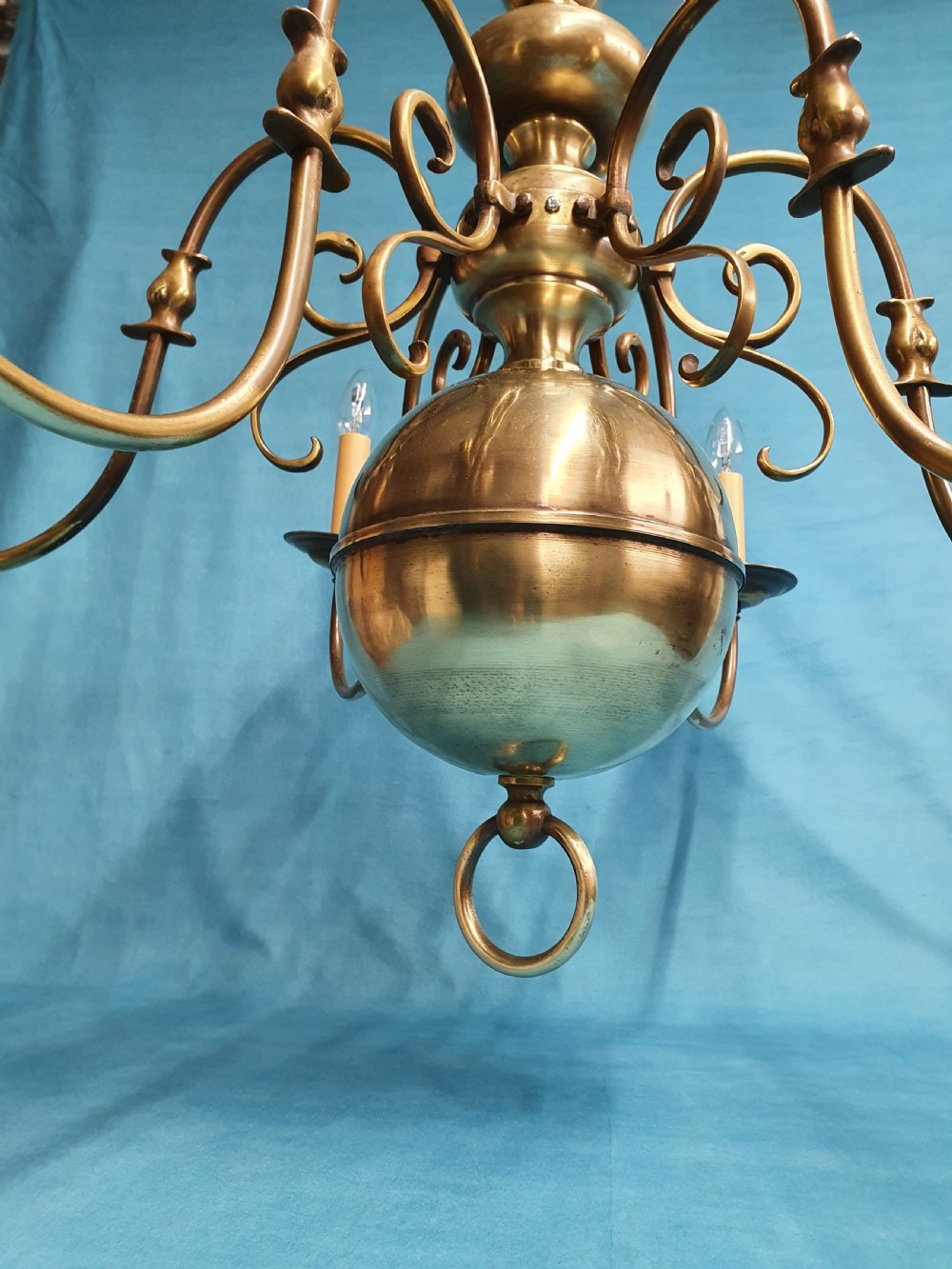 Medium sized Dutch style chandelier View III