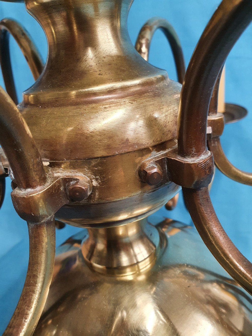 Medium sized Dutch style chandelier View V