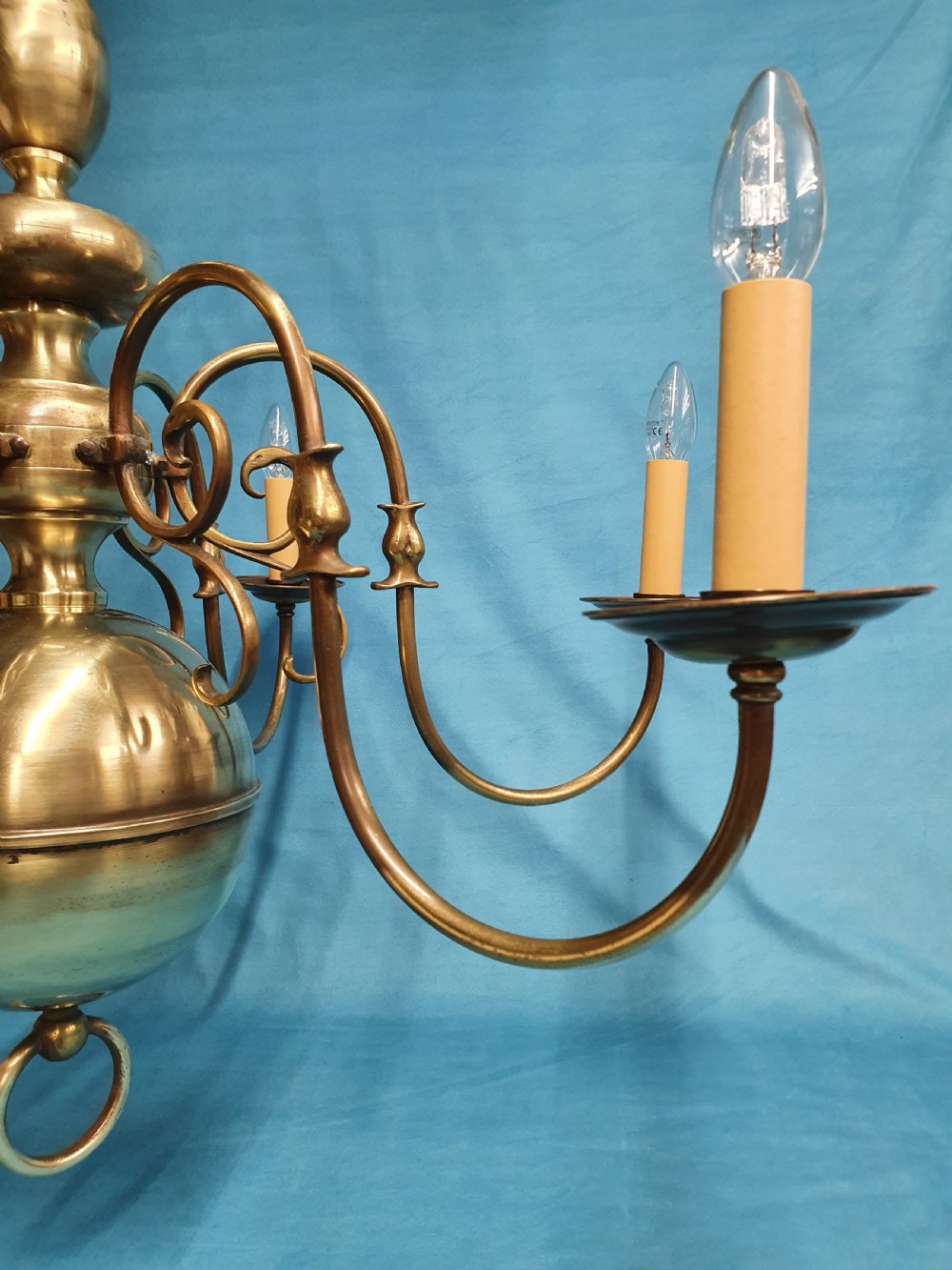 Medium sized Dutch style chandelier View VI