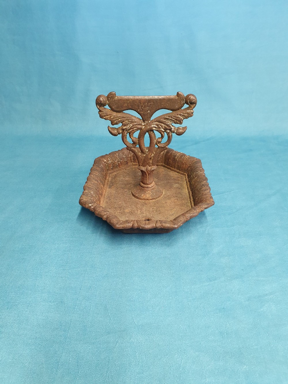Victorian cast-iron boot scraper