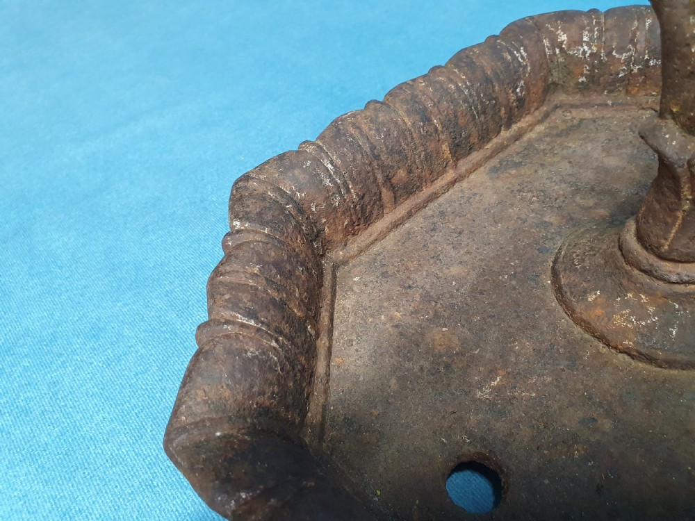Victorian cast-iron boot scraper View IV