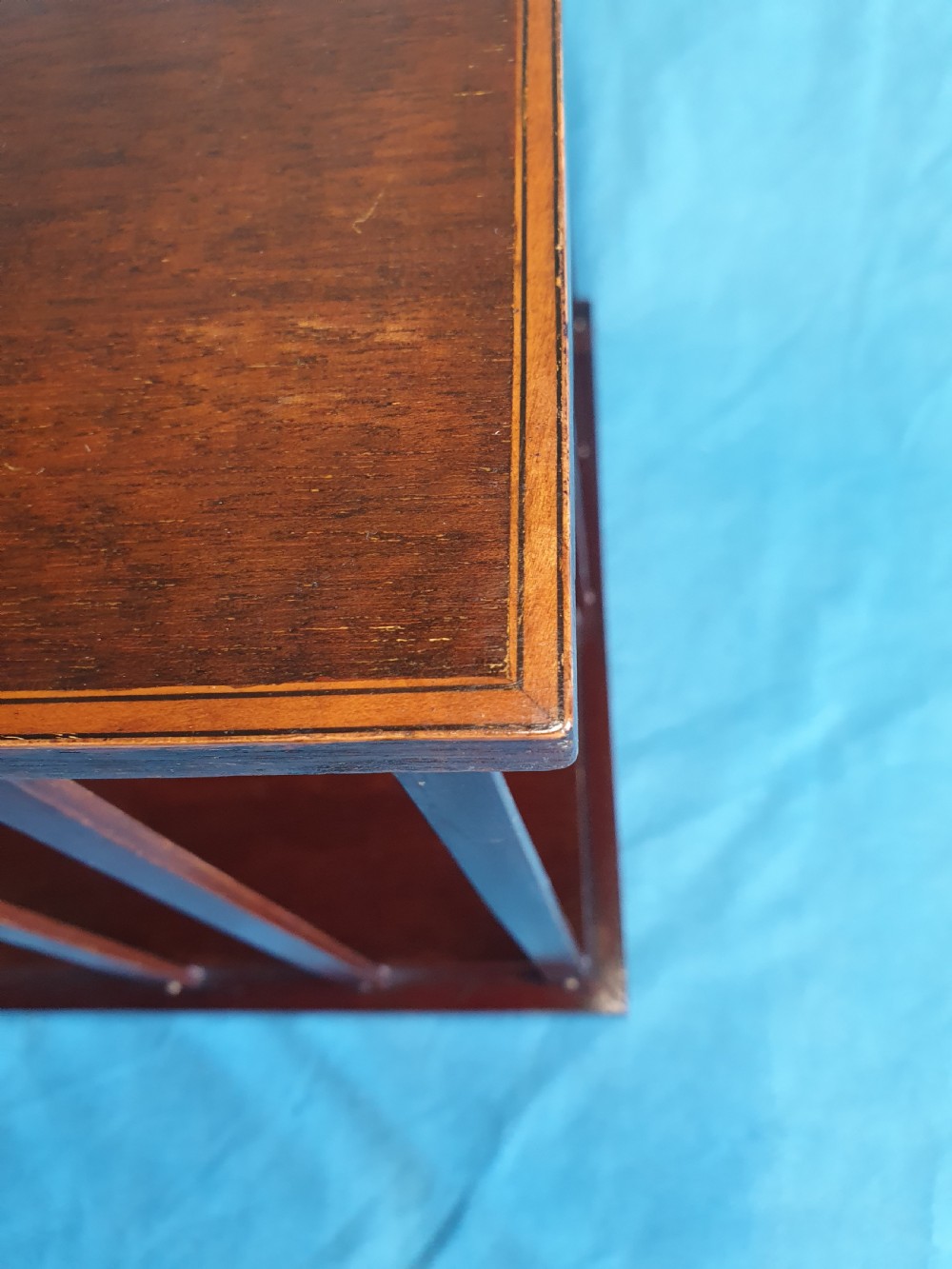 An Edwardian revolving desktop book case View VIII
