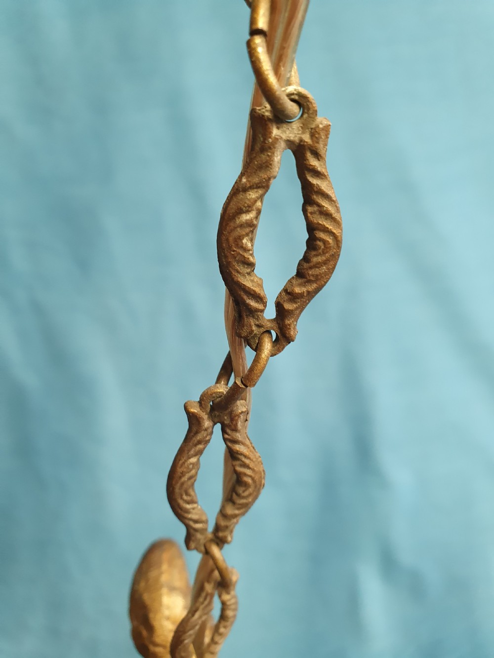 Early 20th century French cherub chandelier View X