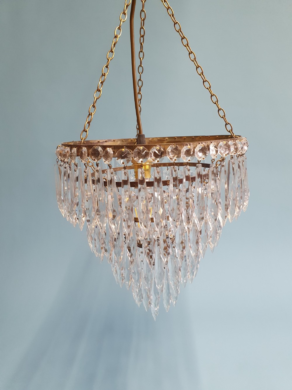 Early 20th century spike chandelier View II