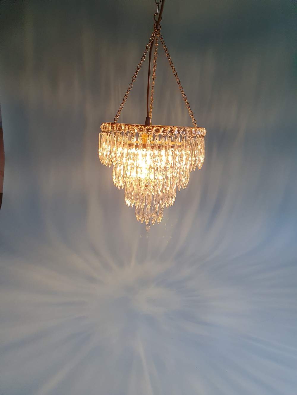 Early 20th century spike chandelier View III