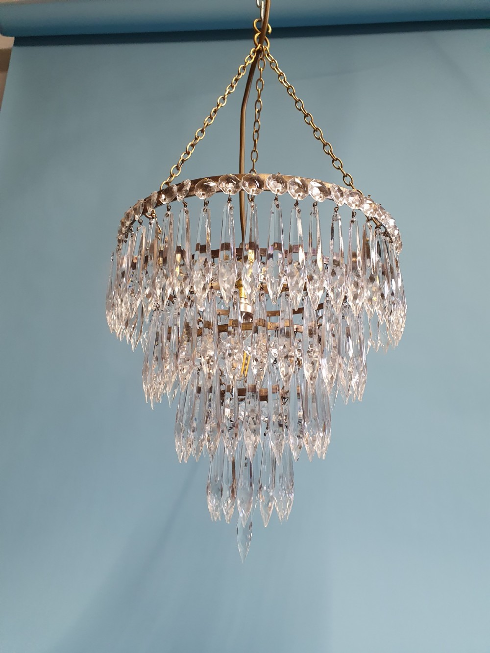 Early 20th century spike chandelier View VI