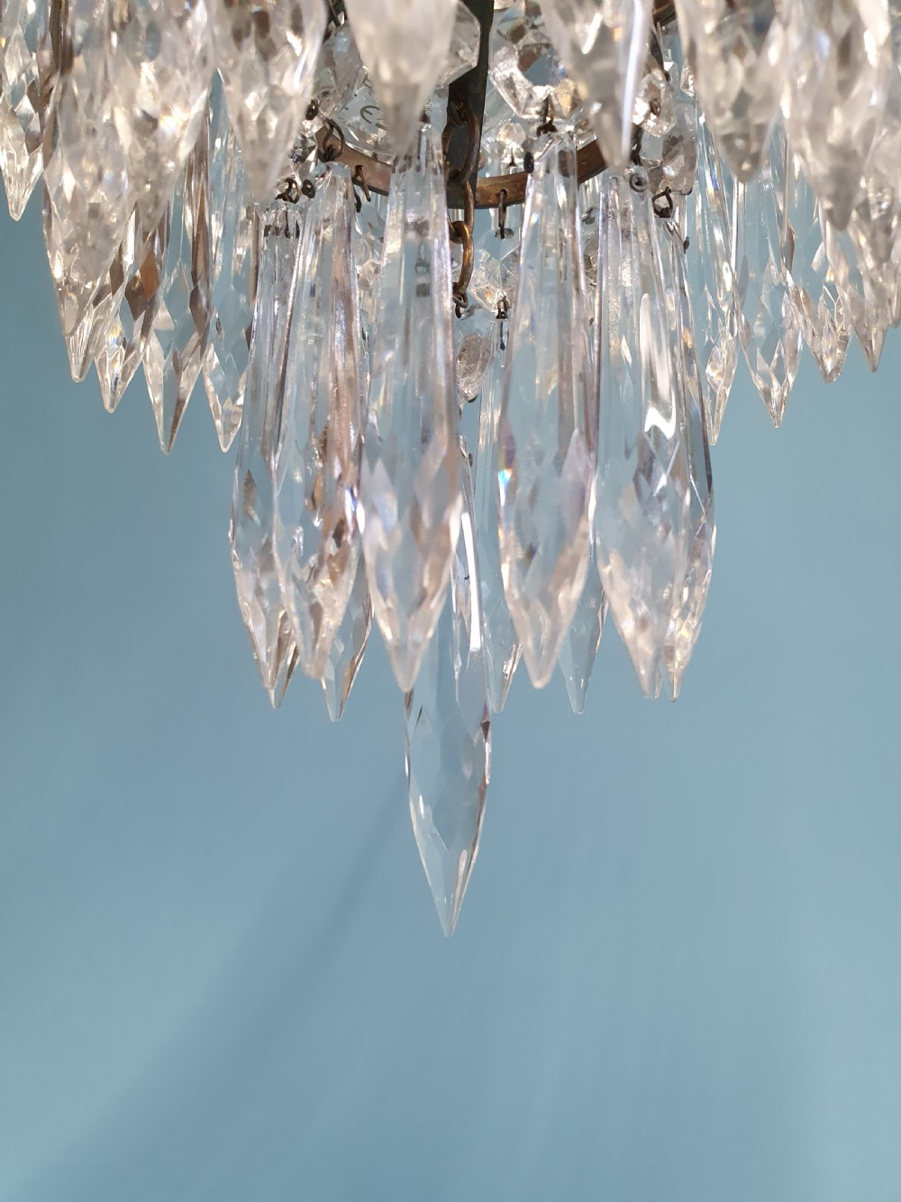 Early 20th century spike chandelier View VII