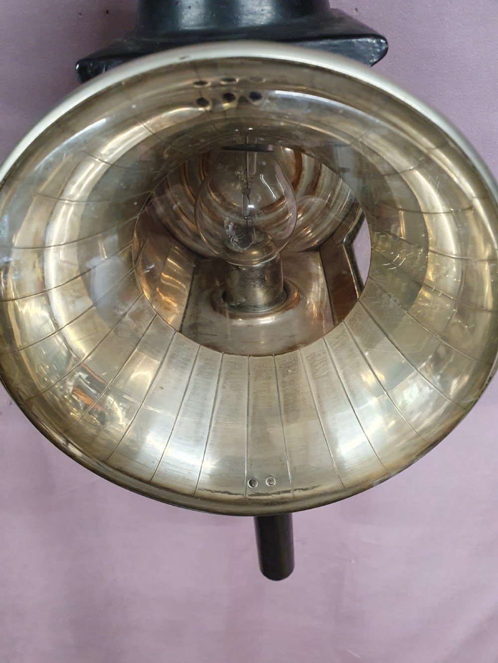 Pair of 19th century carriage lights View V