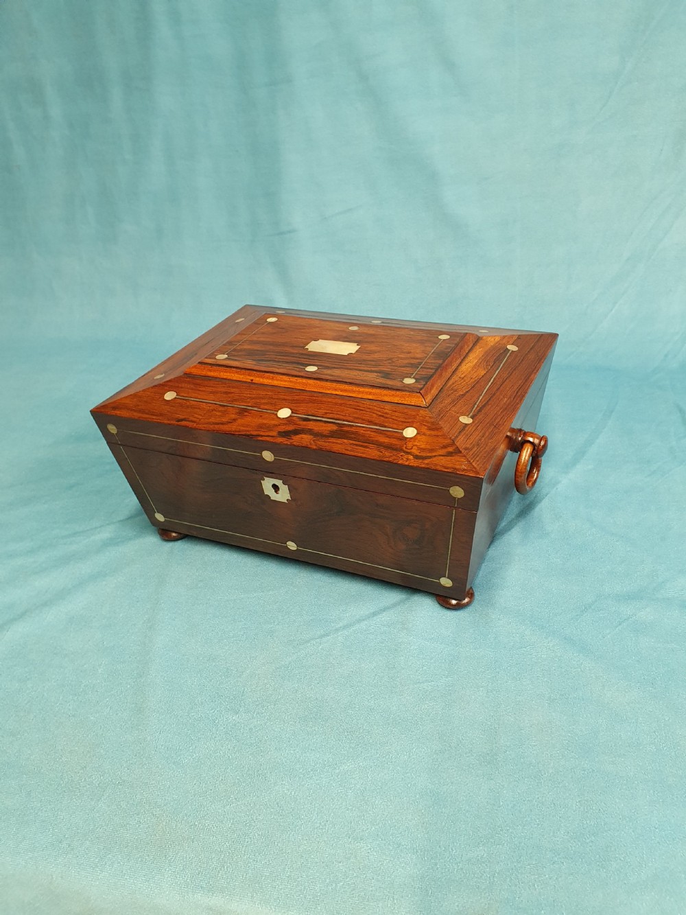 19th century rosewood jewellery box