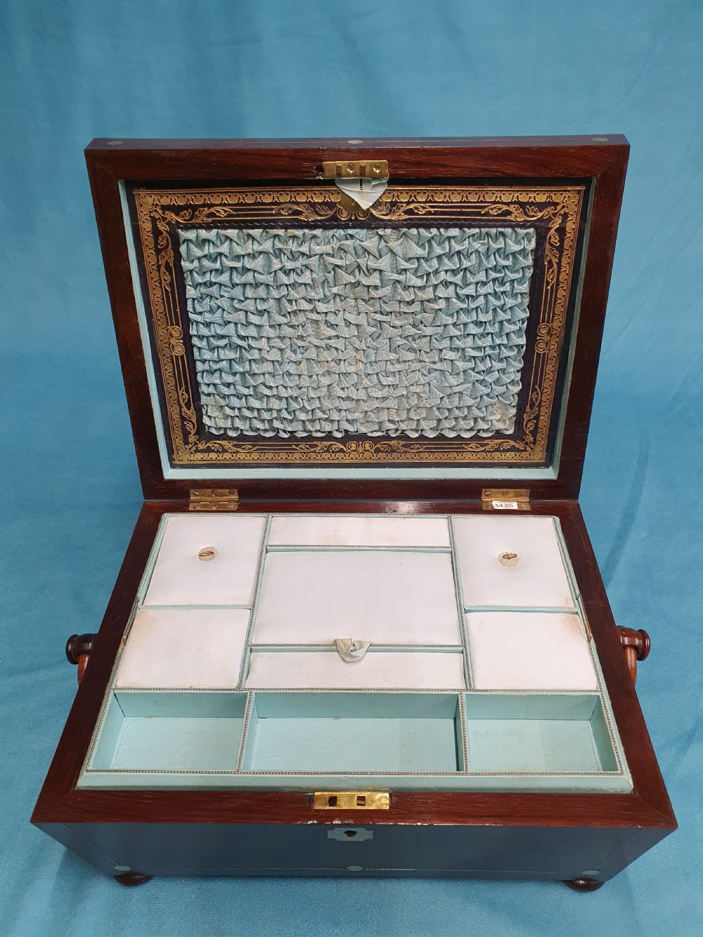 19th century rosewood jewellery box View V