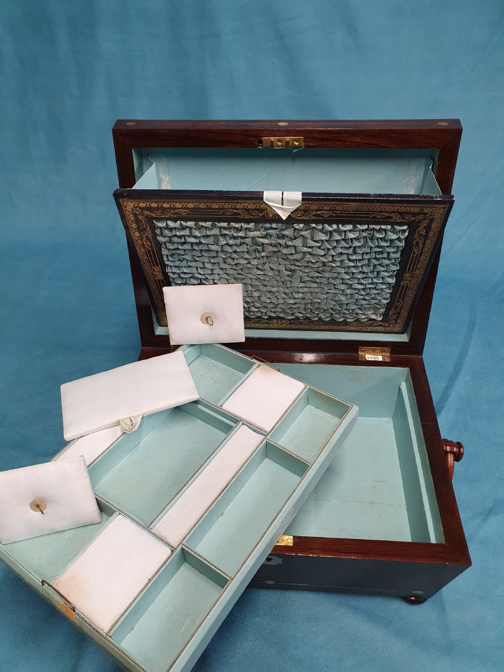 19th century rosewood jewellery box View VII