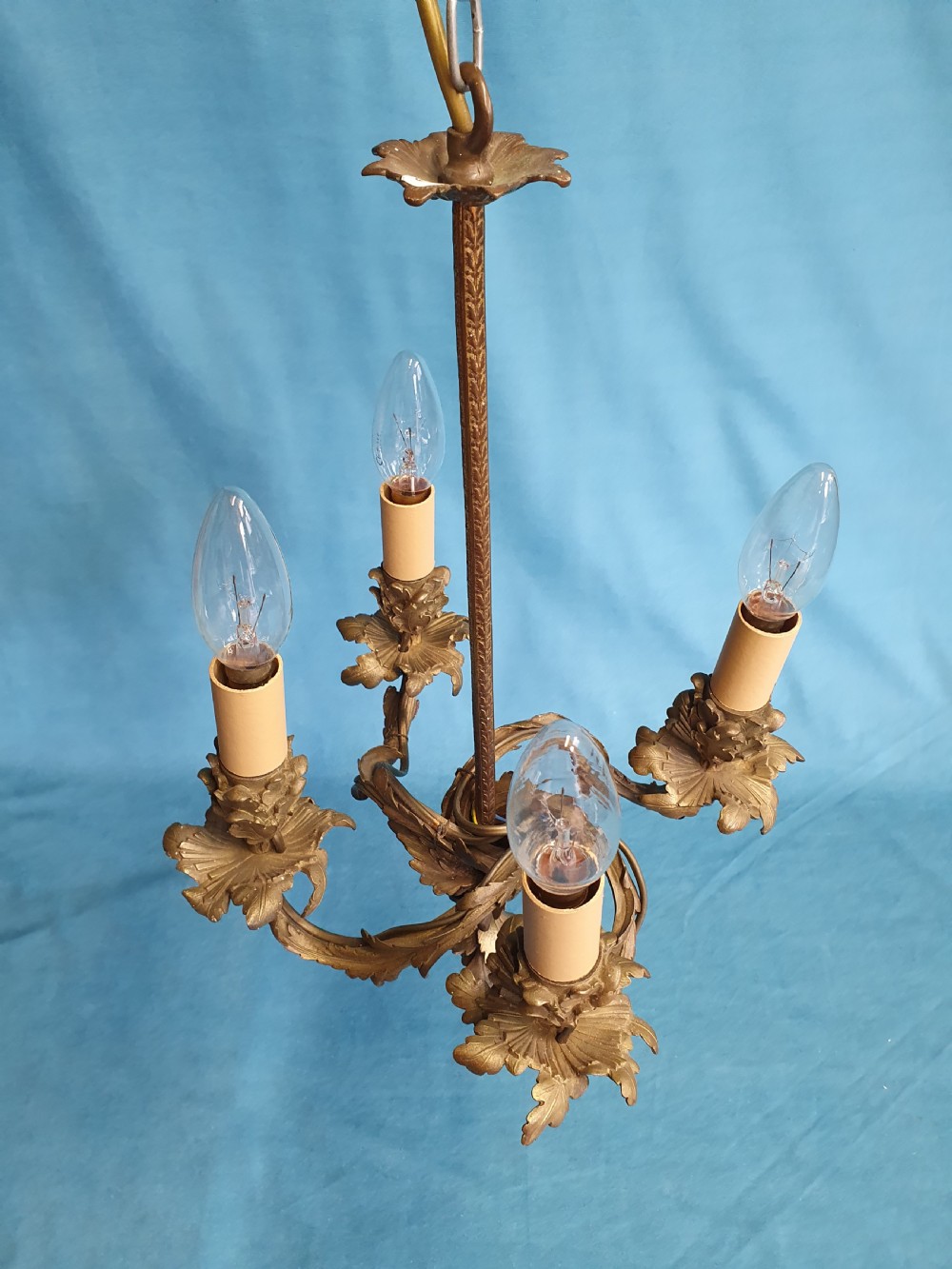 Early 20th century for arm brass chandelier View IV