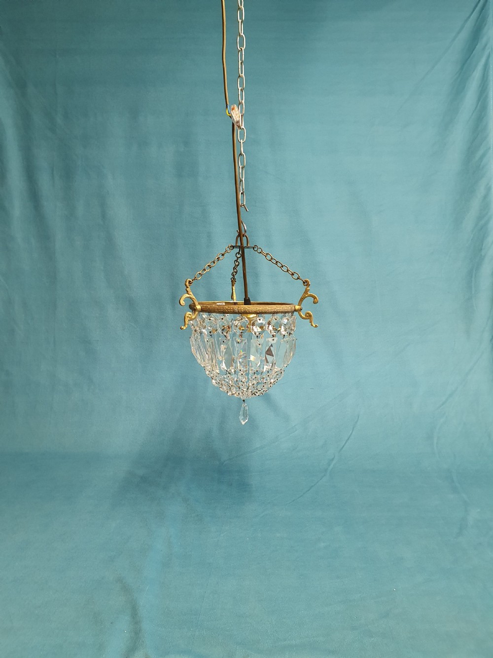 Small prism chandelier