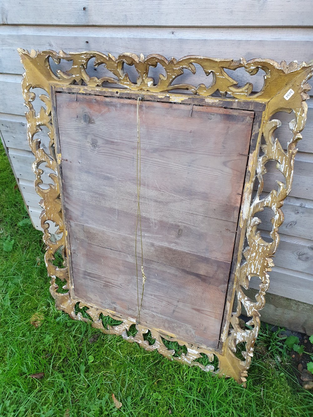 19th-century gilt mirror in carved wood View II