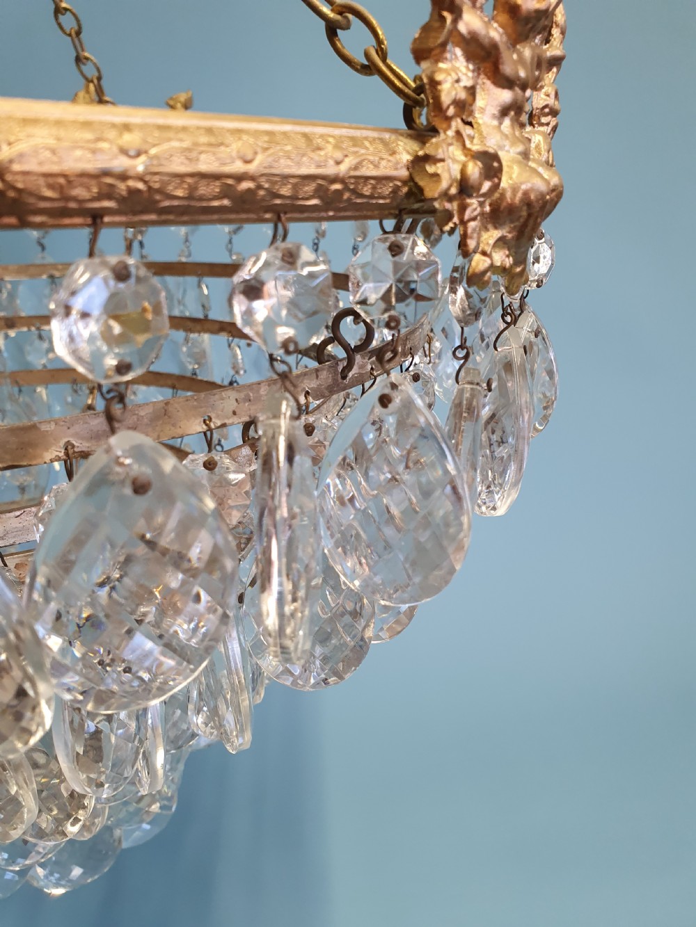 Large 7 tier drip chandelier 16