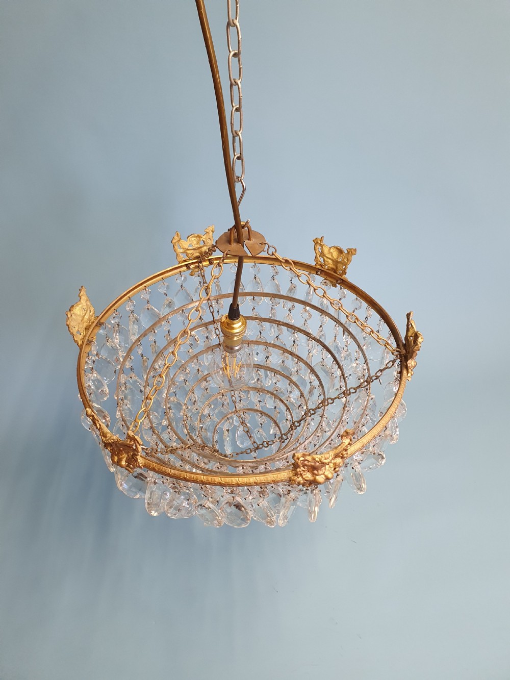 Large 7 tier drip chandelier 16