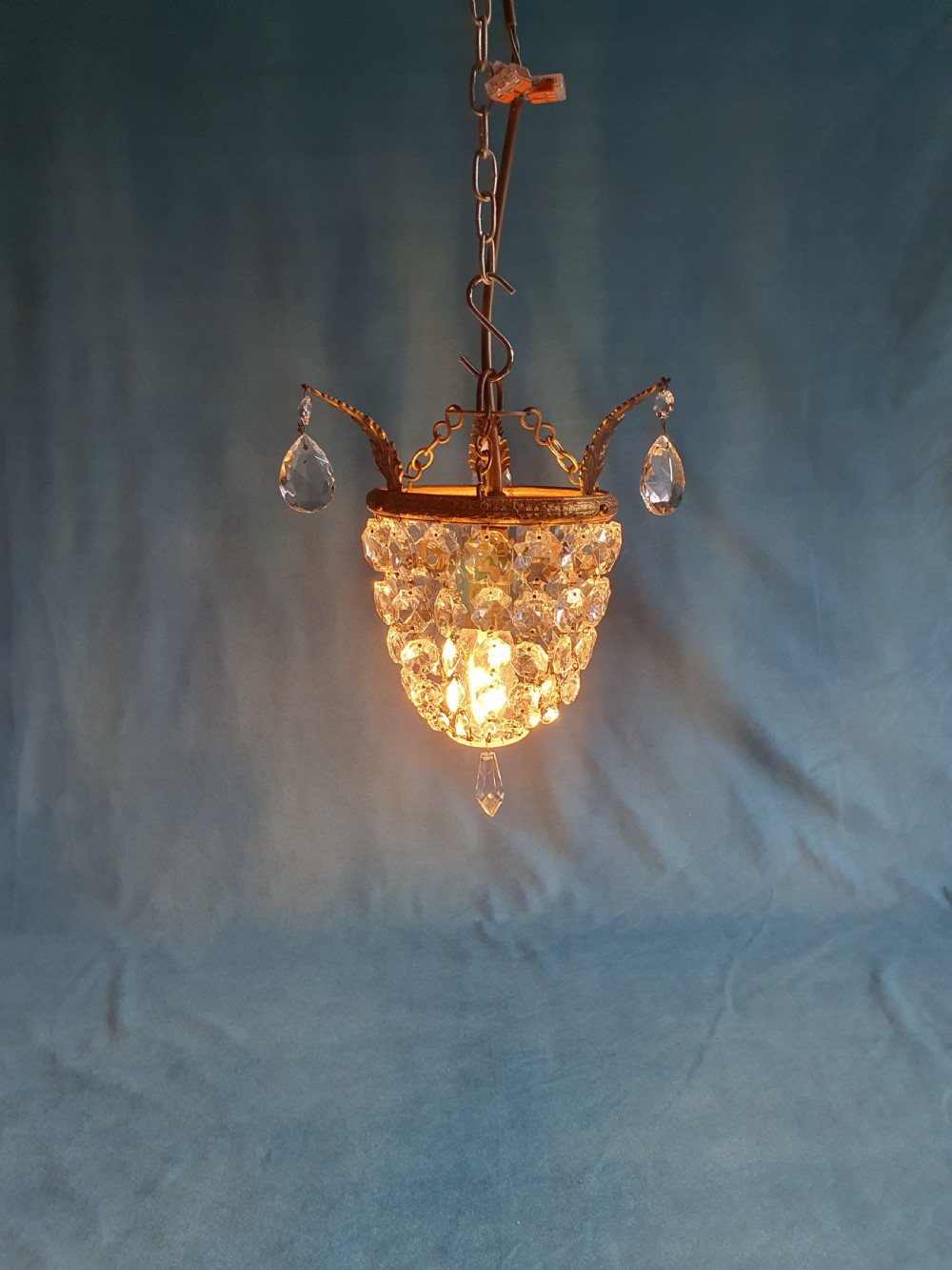 Small bag / basket chandelier 6