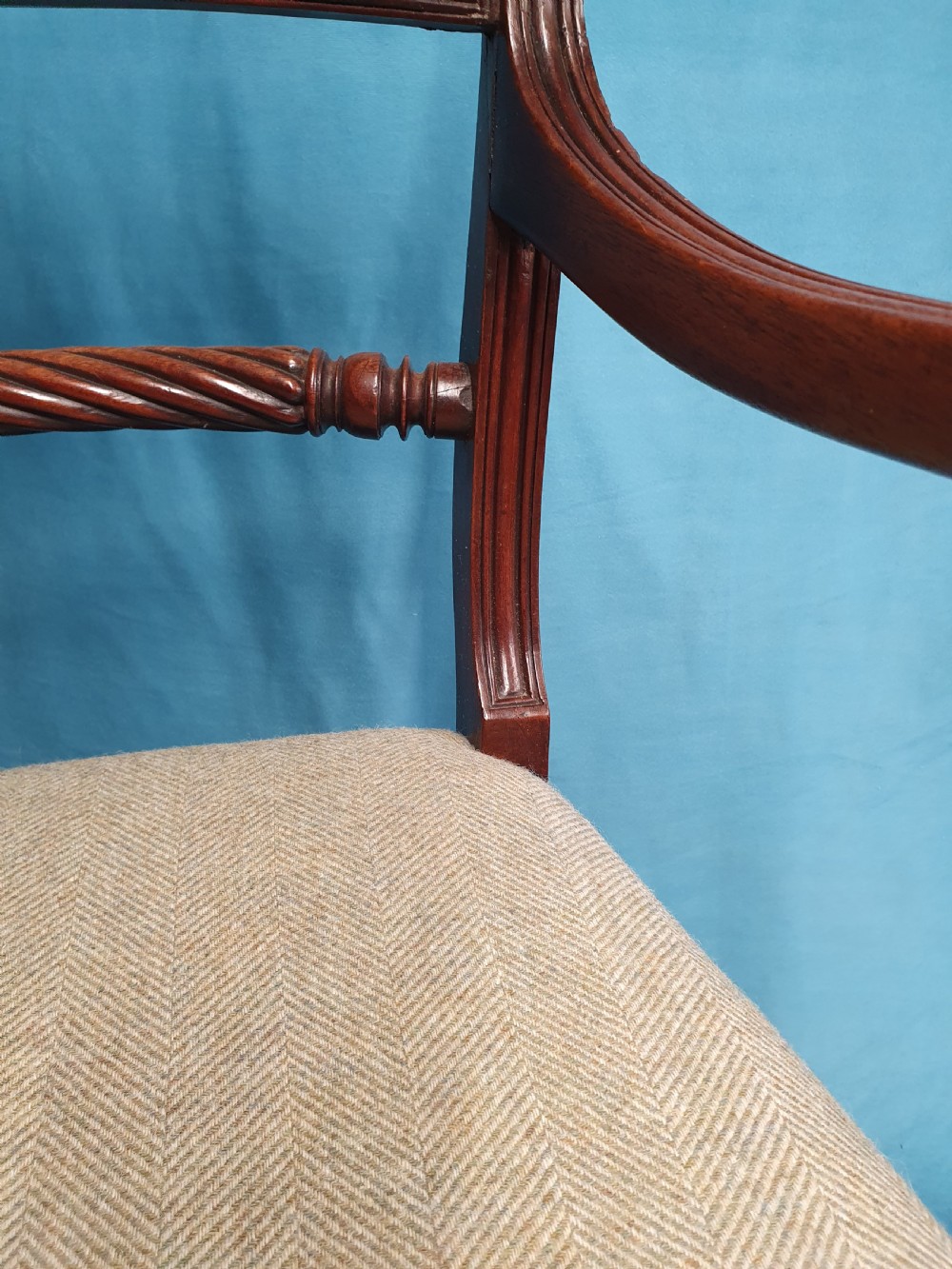 Single William IV Comfortable Carver chair View V
