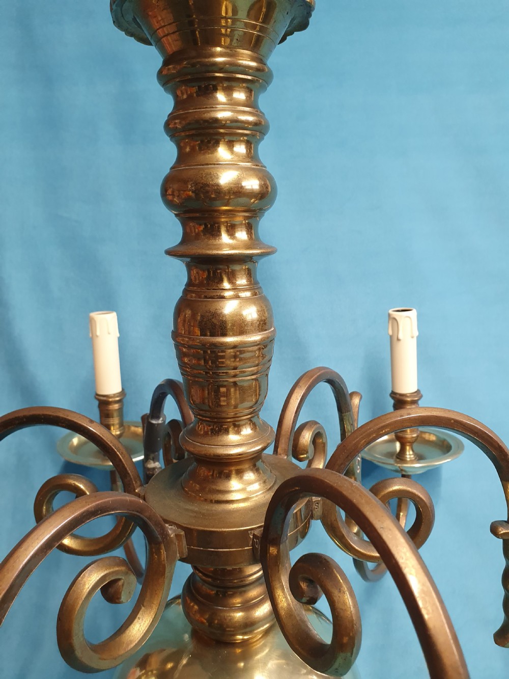 Early 20th century Dutch - Flemish chandelier View II