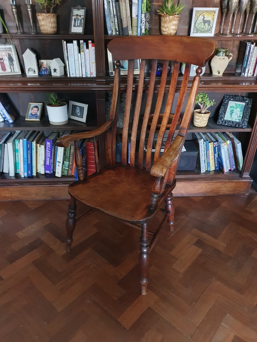 Victorian Windsor Carver Chair with elm seat