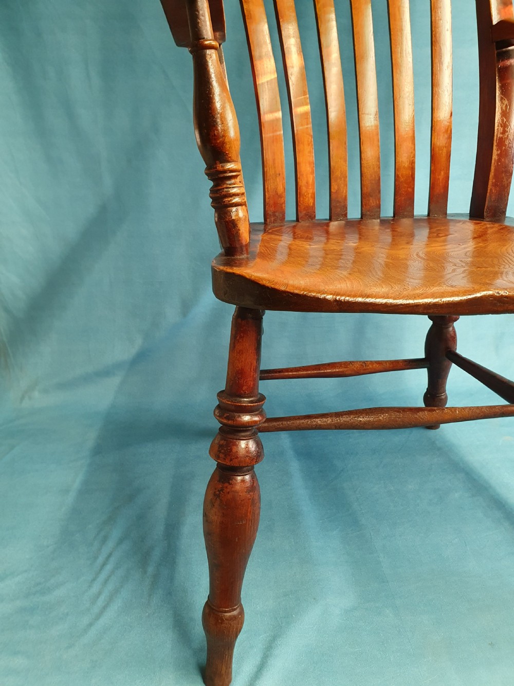 Victorian Windsor Carver Chair with elm seat View VI