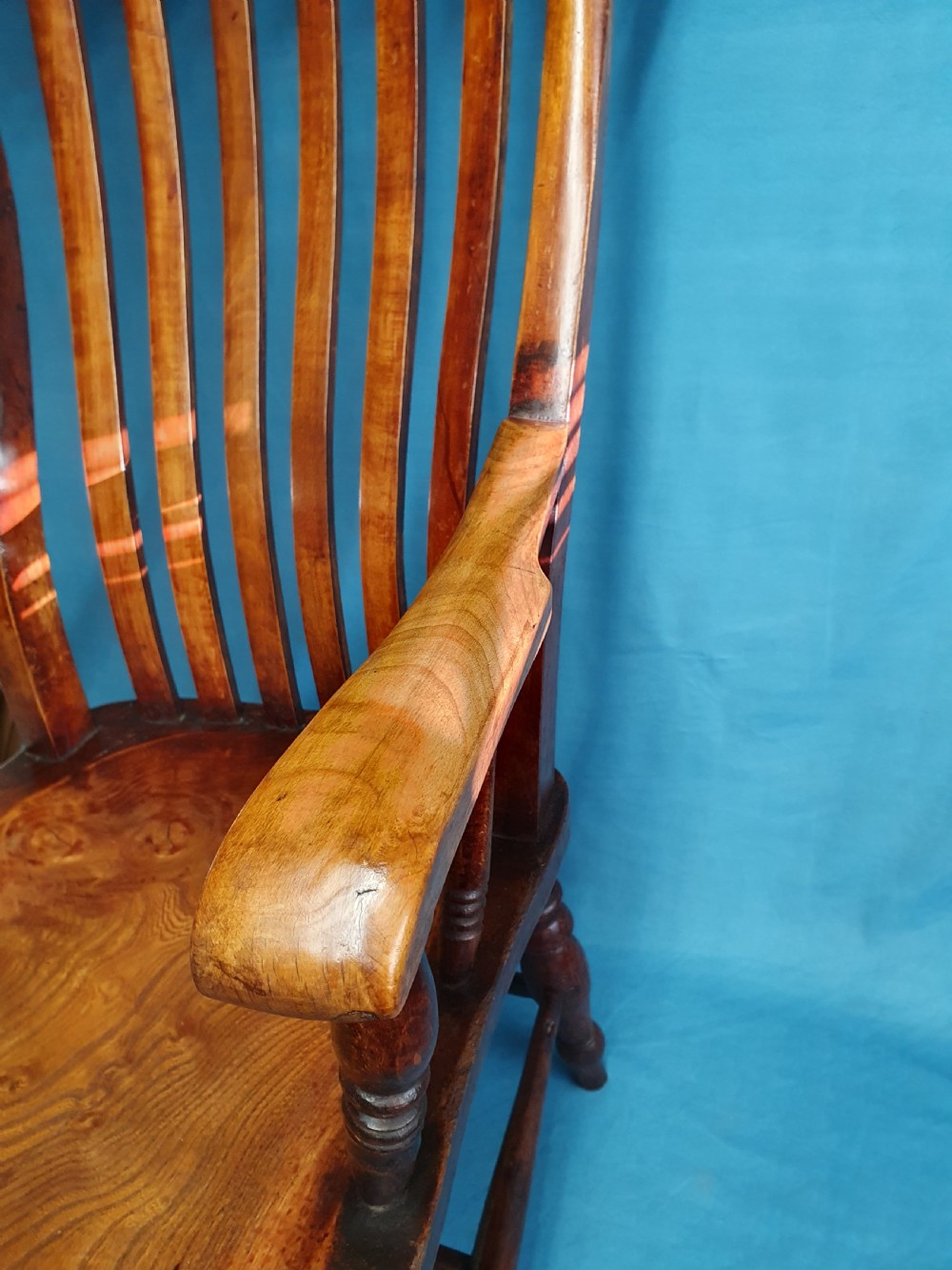 Victorian Windsor Carver Chair with elm seat View VII