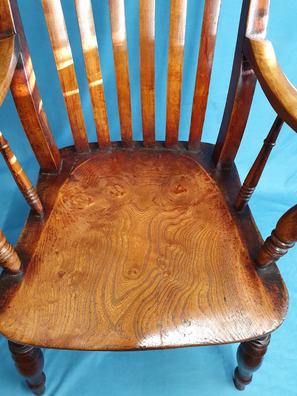 Victorian Windsor Carver Chair with elm seat View IX