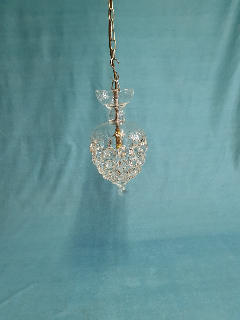 Early 20th century dome top chandelier 6