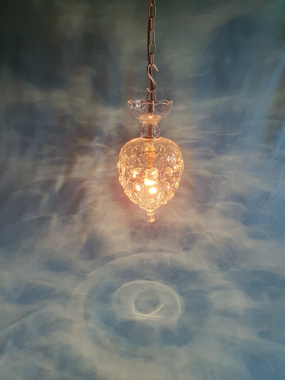 Early 20th century dome top chandelier 6