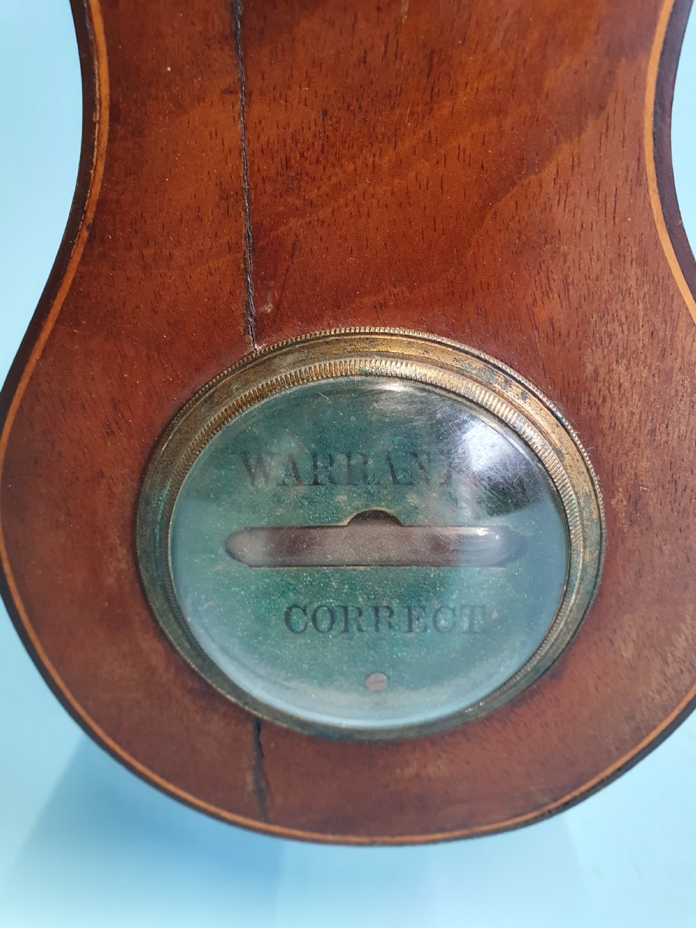 William IV period mercury wheel barometer. View VII